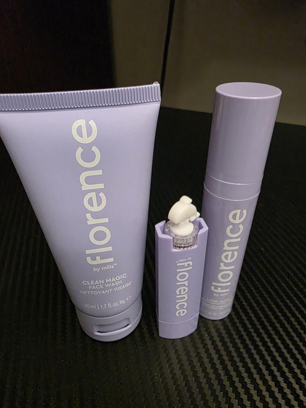Florence By Mille Skincare Set - Clean Magic Face Wash & Under Eye Cream.